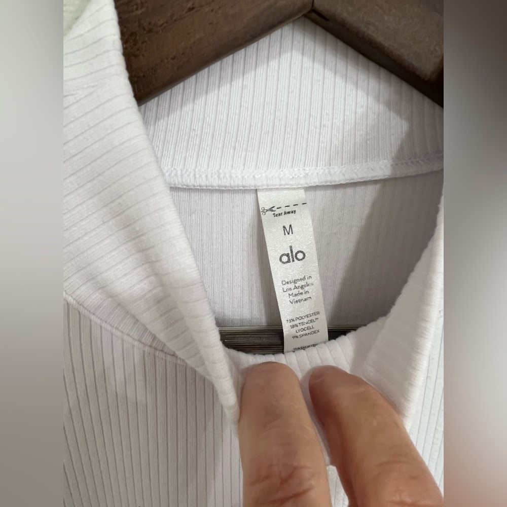 All Wellness Rib Mock Turtleneck - Picture 7 of 10